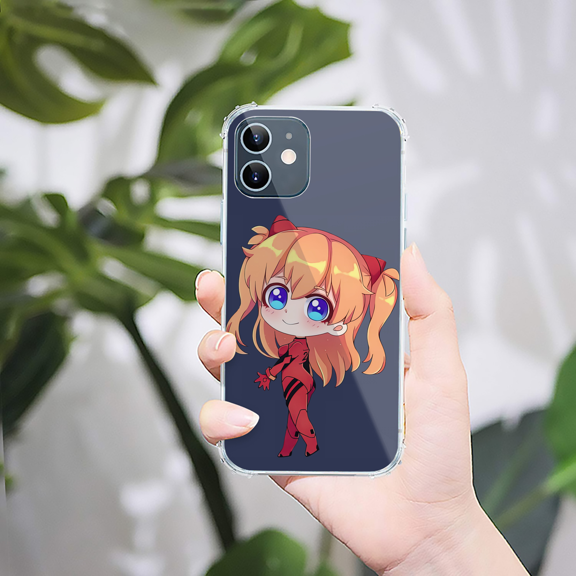 （画像用） EVA 新世紀エヴァンゲリオン 【iPhone 12シリーズ対応】透明スマホケース（クリアソフトケース）